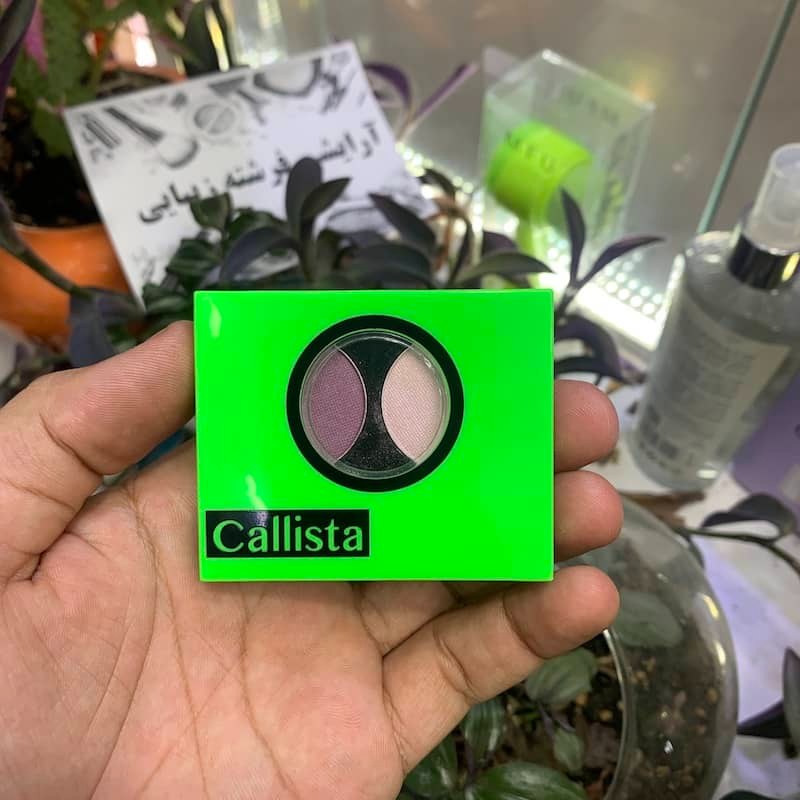 سایه چشم دو رنگ کالیستا شماره ES90 ا Callista Dual Eyeshadow Design ES90