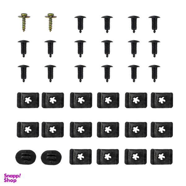 خار و پیچ سپر عقب خودرو کد 2180500212 مناسب برای پراید مجموعه 36 عددی