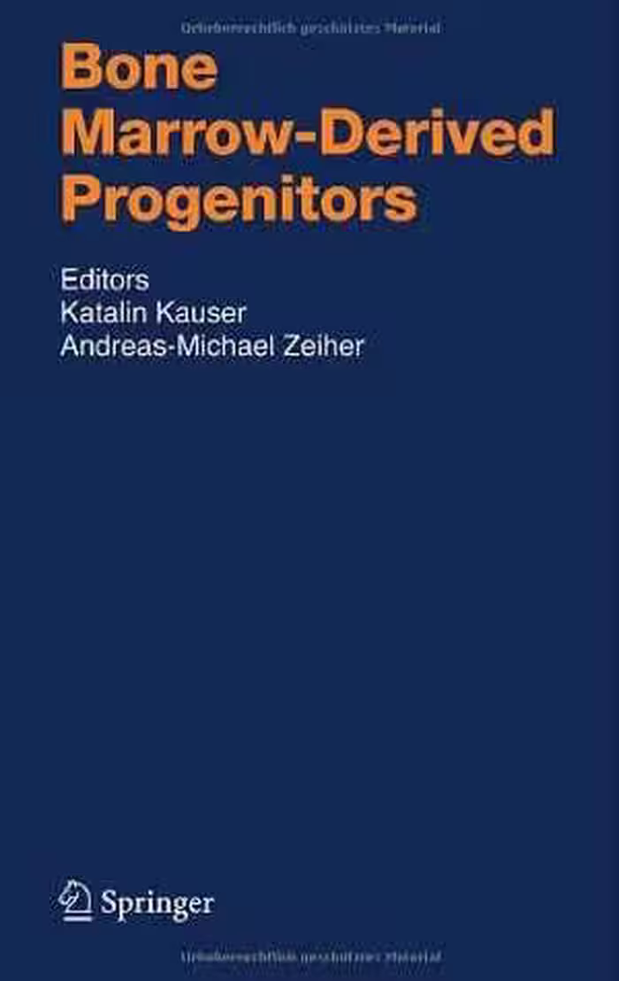 [PDF] دانلود کتاب Bone Marrow-Derived Progenitors, 2007