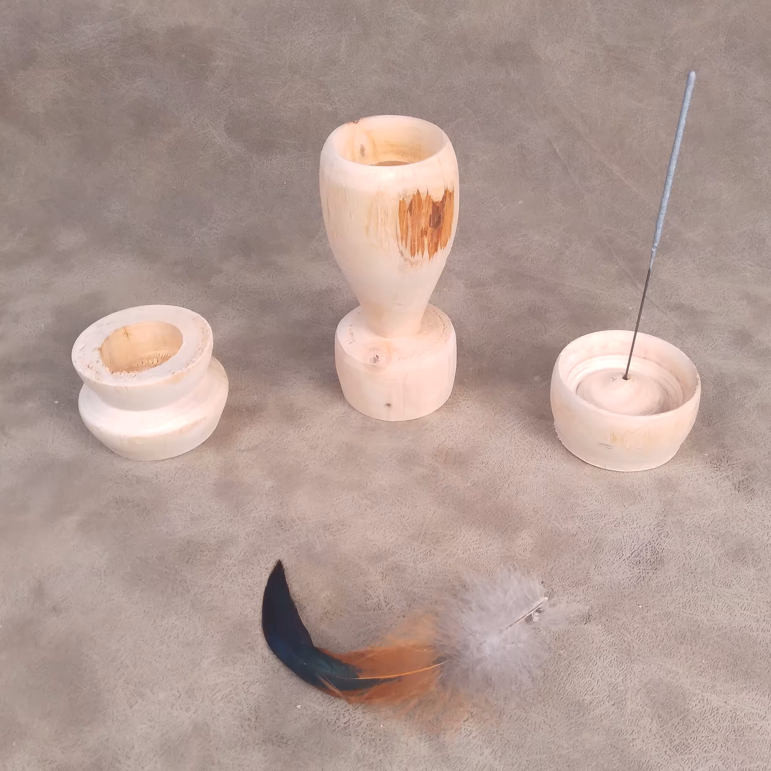 ست گلدان، جاشمعی و جای عود سری 1024