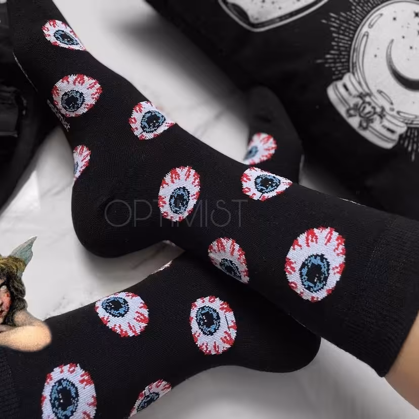 جوراب تخم چشم ساقدار نخ پنبه فری سایز