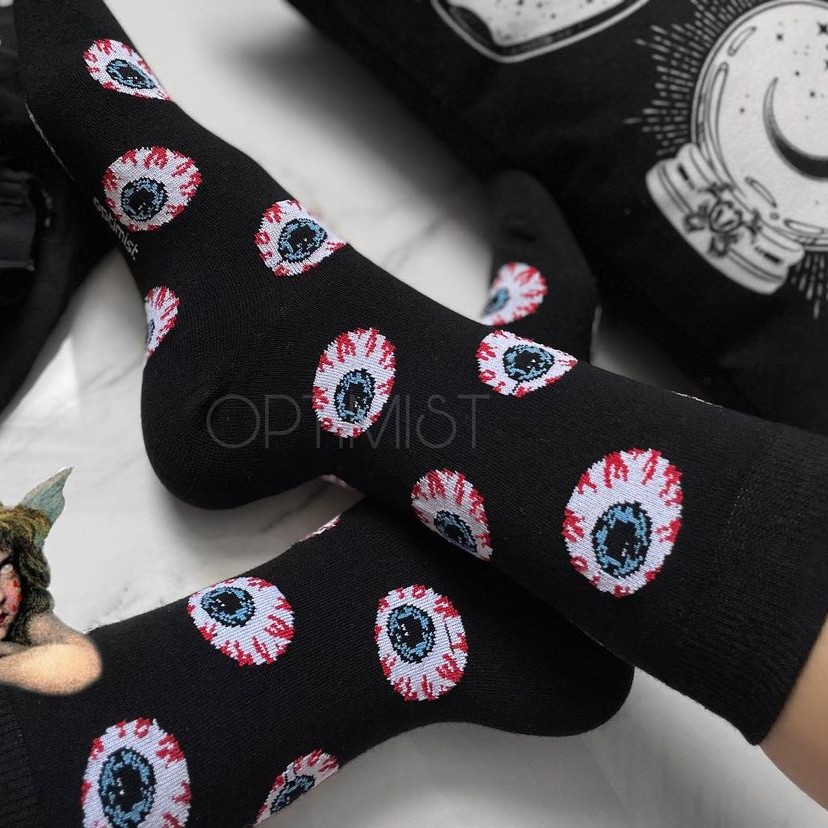 جوراب تخم چشم ساقدار نخ پنبه فری سایز