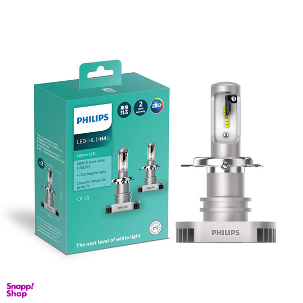 هدلایت پایه H4 فیلیپس مدل Ultinon