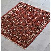 فرش دستبافت یک و نیم متری امیرخیز مدل ایلیاتی کد 20101