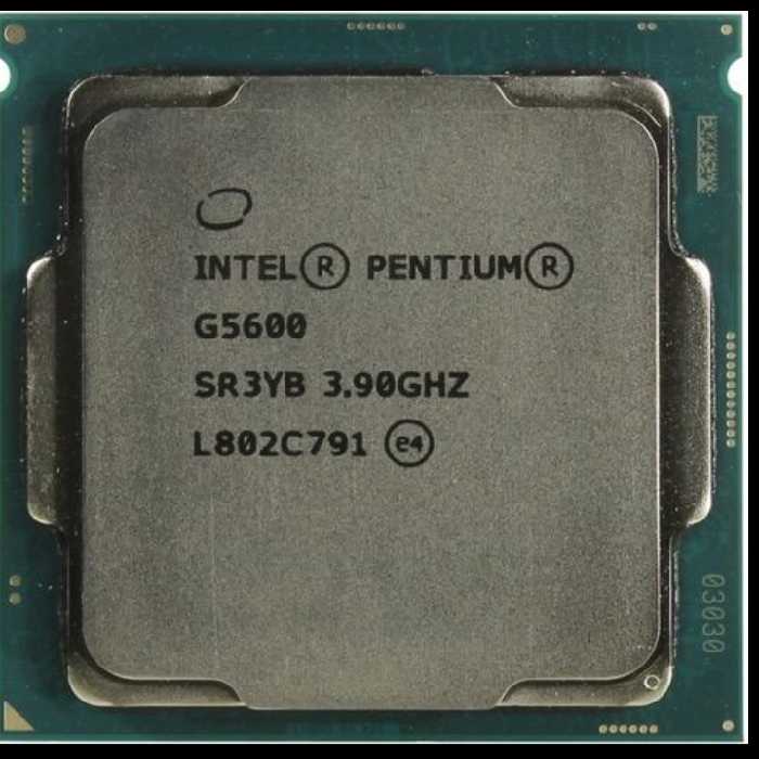 پردازنده CPU اینتل بدون باکس مدل Pentium Gold G5600 فرکانس 3.9 گیگاهرتز