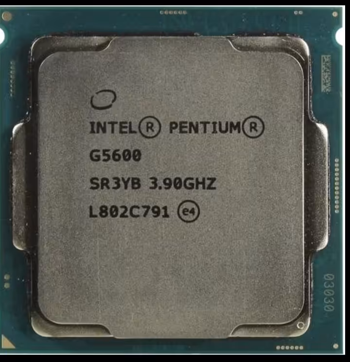پردازنده CPU اینتل بدون باکس مدل Pentium Gold G5600 فرکانس 3.9 گیگاهرتز