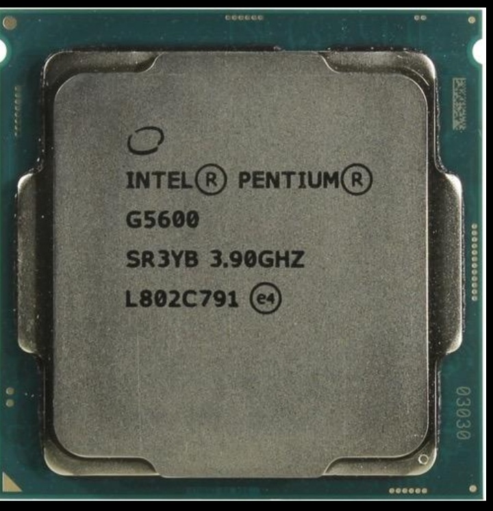 پردازنده CPU اینتل بدون باکس مدل Pentium Gold G5600 فرکانس 3.9 گیگاهرتز
