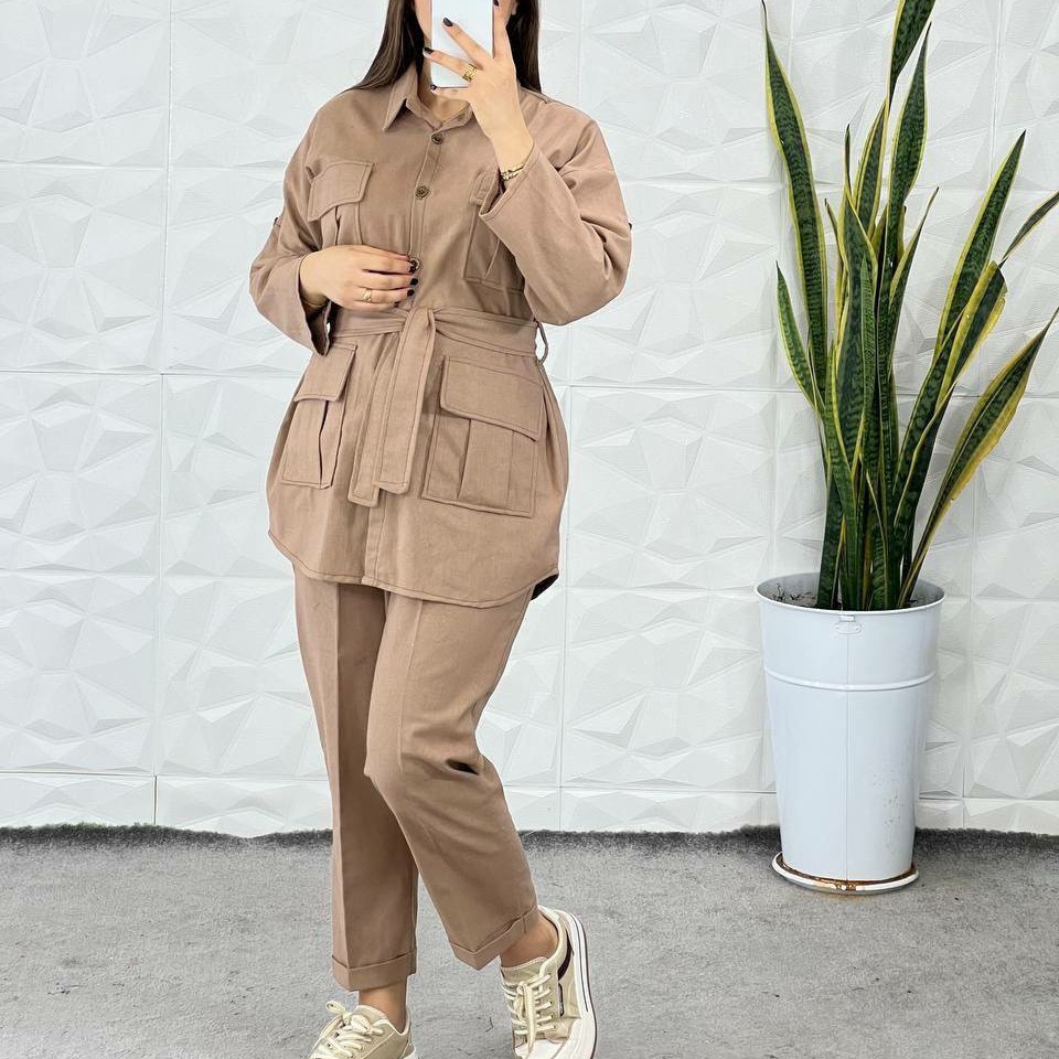 مانتو شلوار زنانه مدل ایسو