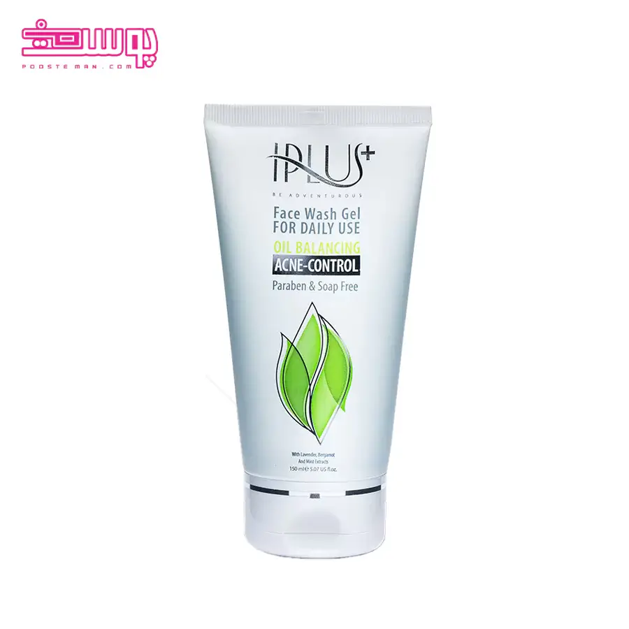 ژل شستشو صورت آی پلاس مدل Anti Acne حجم 150ml