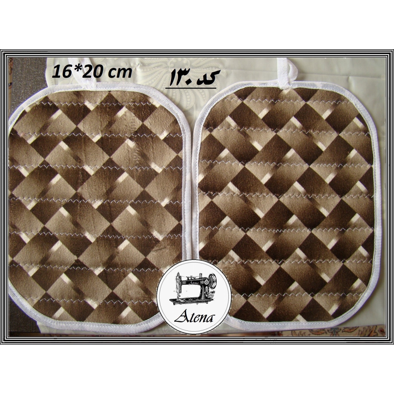 دستگیره قابلمه یک جفت کد 130