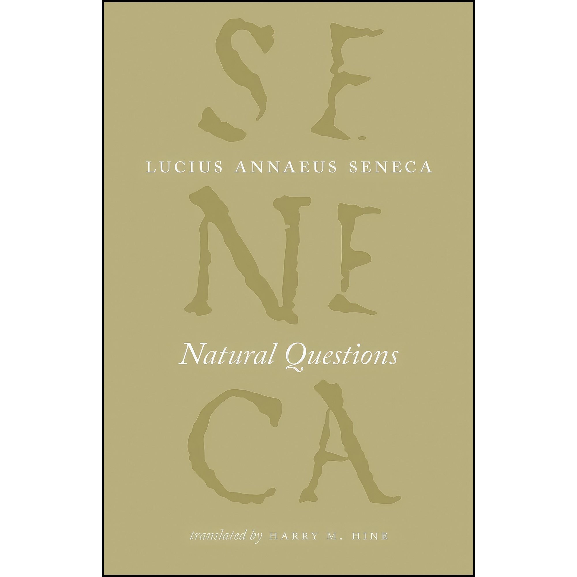 کتاب زبان اصلی Natural Questions  اثر Lucius Annaeus Seneca and Harry M Hine