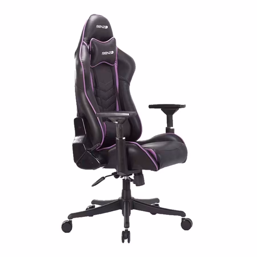 قیمت و خرید صندلی گیمینگ رنزو مدل Purple | یاس ارتباط
