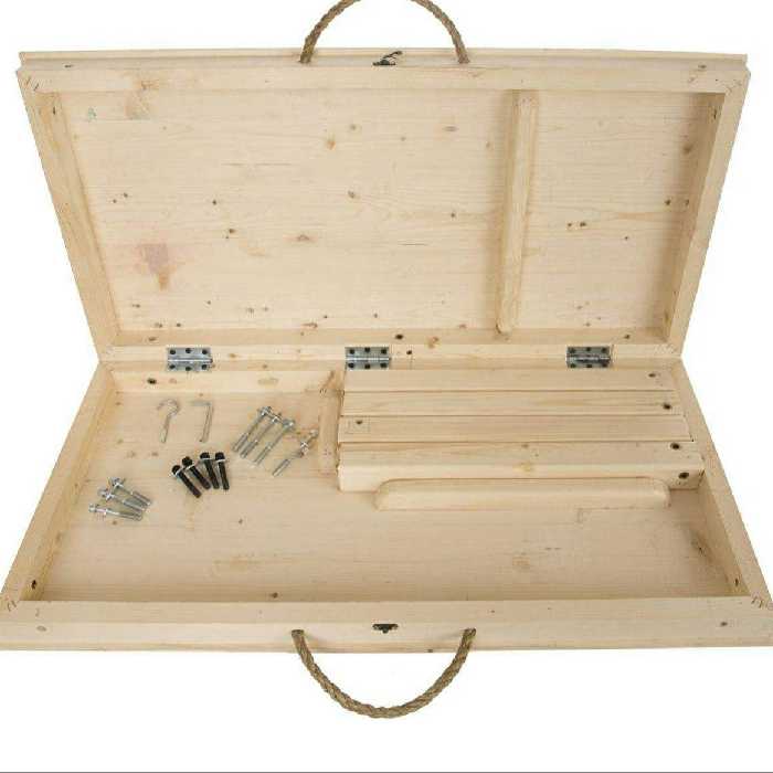 میز کرسی تاشو بدون هیتر2