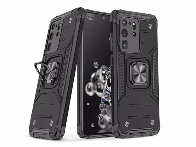 قاب محافظ حلقه دار سامسونگ Samsung Galaxy S20 Ultra Finger Ring Case