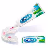 خمیر چسب دندان مصنوعی کورگا مدل COREGA SUPER NANELI | فروشگاه اینترنتی تاتا کالا