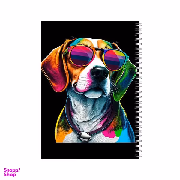 دفتر مشق 50 برگ بامبیلیپ طرح استایل هاپو و عینک آفتابی کد 5680745