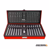 مجموعه 30 عددی آچار ستاره ای و شش گوش رونیکس مدل RH-2697