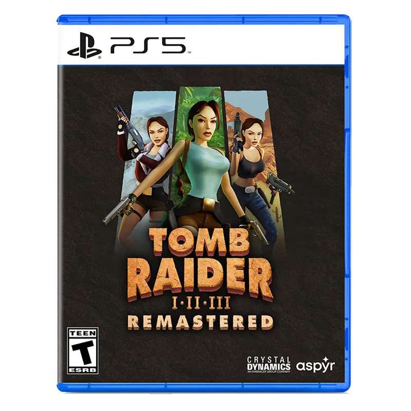 دیسک بازی Tomb Raider 1▪︎2▪︎3 Remastered برای PS5 پلمپ