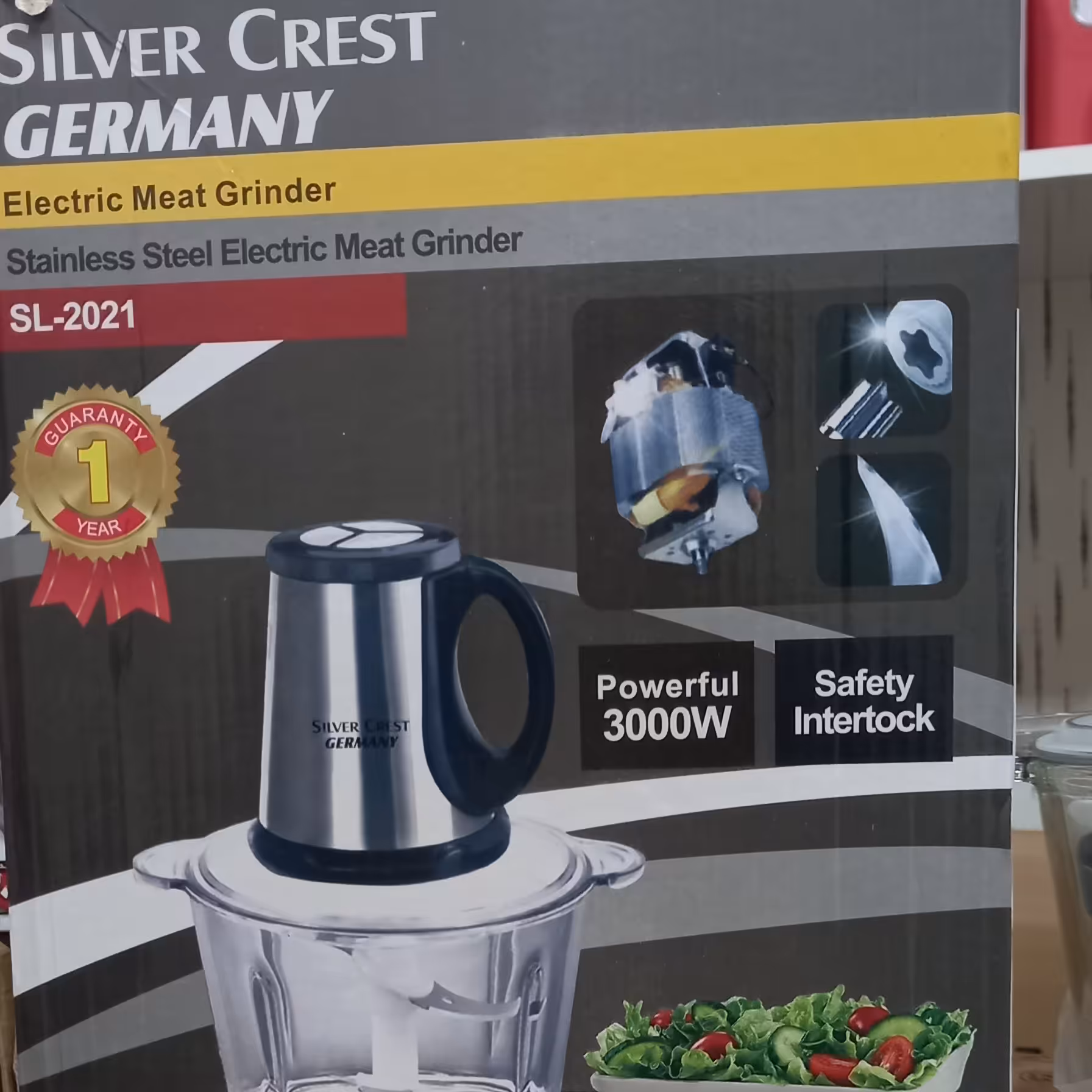 خرد کن و غذا ساز سیلور کرست sl2021