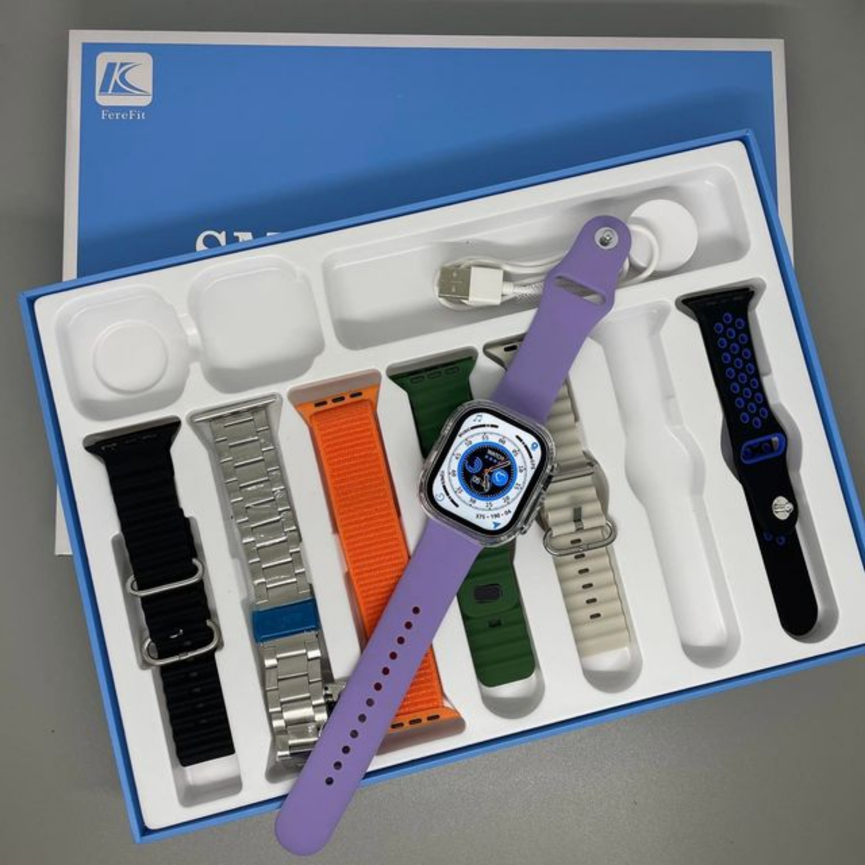 ساعت هوشمند 7 بند مدل ws-x9 ultra