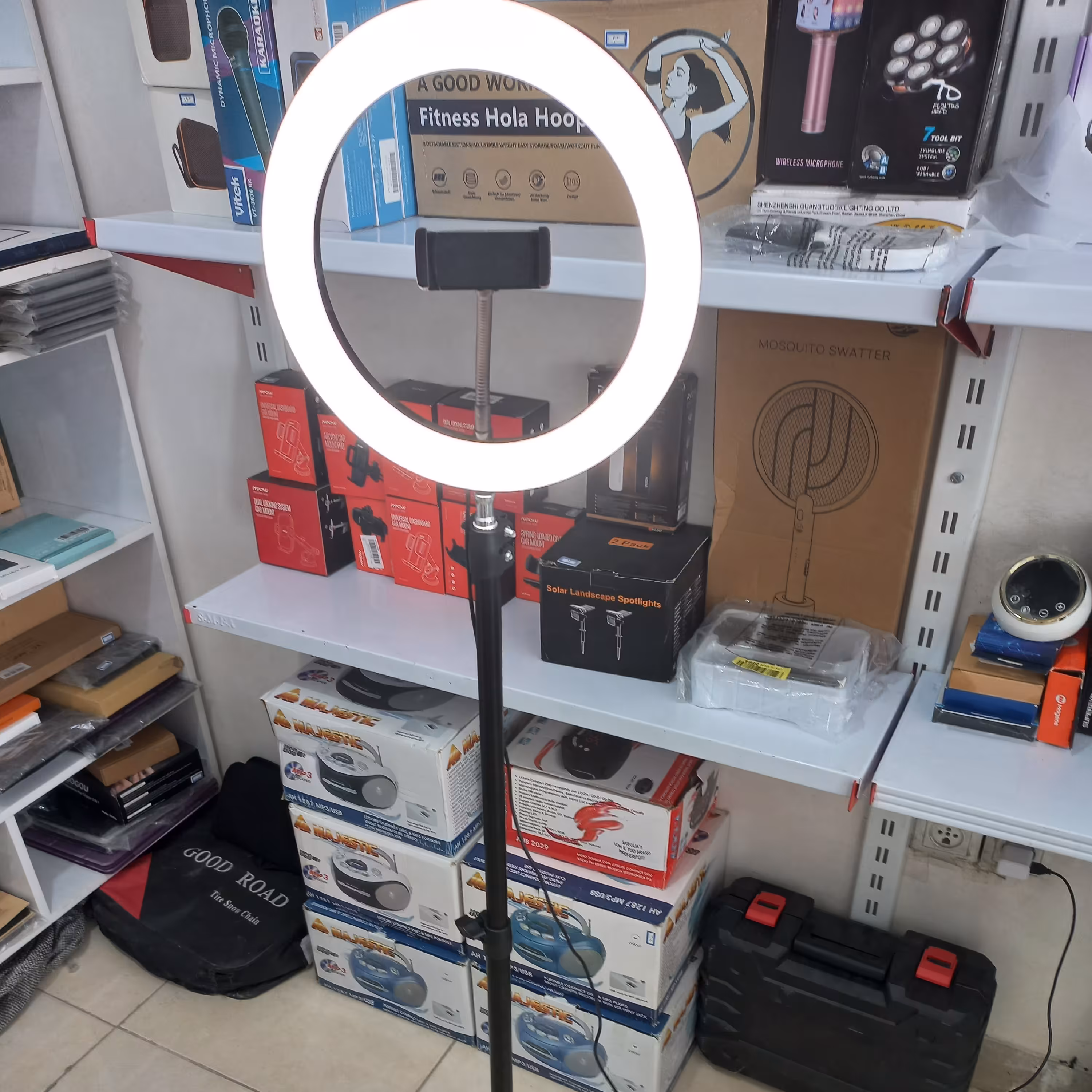 رینگ لایت 3 رنگ ایستاده 