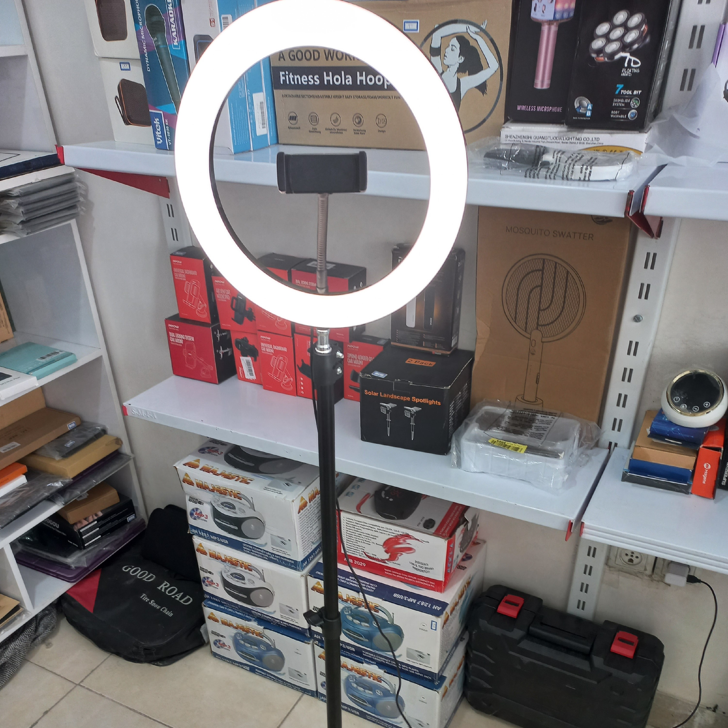 رینگ لایت 3 رنگ ایستاده 