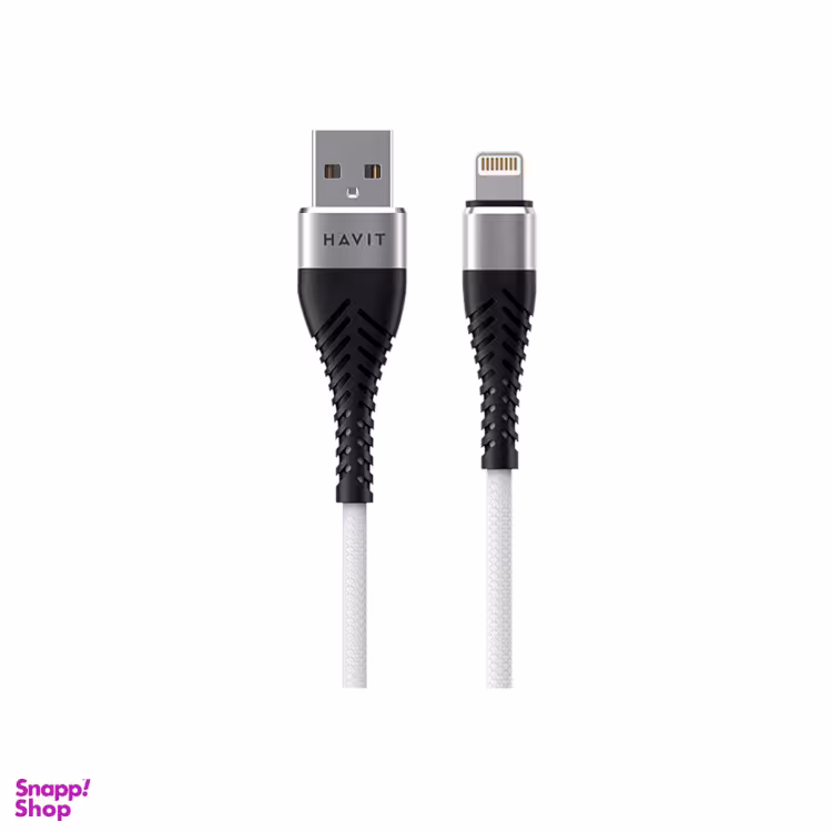 کابل شارژ و انتقال دیتا USB به لایتنینگ هویت (Havit) مدل CB705