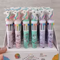 خودکار ده رنگ یونیکورنی