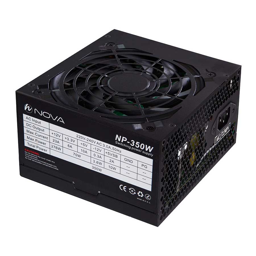 قیمت و خرید پاور کامپیوتر 350 وات نوا مدل NP-350 | یاس ارتباط