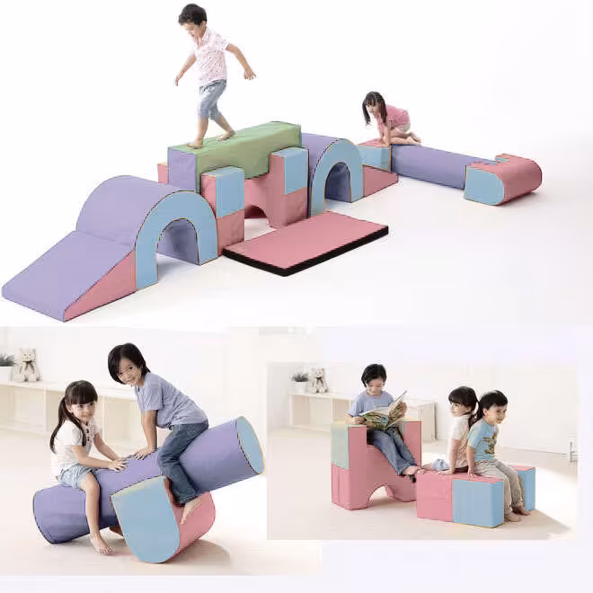 ایستگاه فومی کودک رنگ پاستلی کد 6541444