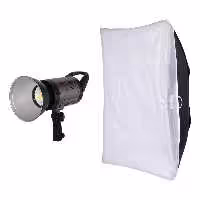نور ثابت حرفه‌ای 220 وات مدل JSL-B011-220W (بهمراه سافت باکس 50x70 و سه پایه ایلکین180)
