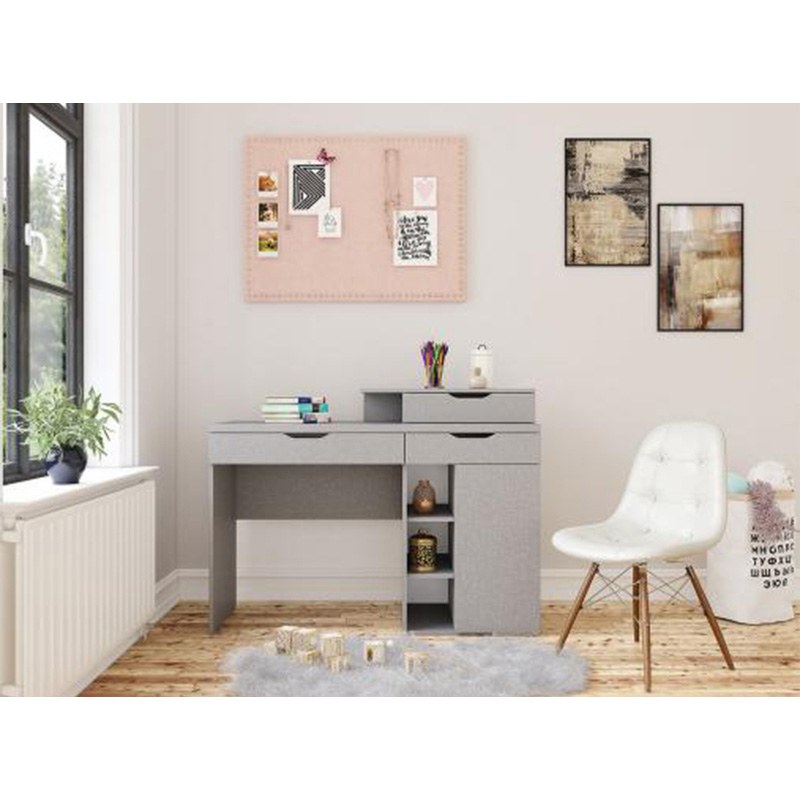 میز تحریر کشو دار ساده - k15