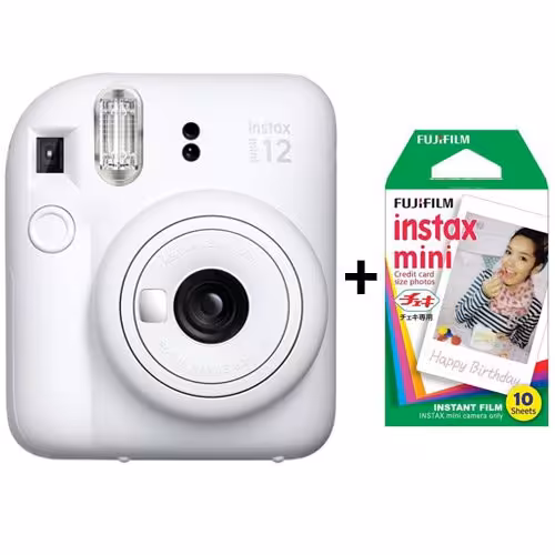 دوربین عکاسی چاپ سریع اینستکس مینی 12 فوجی فیلم Fujifilm Instax Mini 12 White Film10