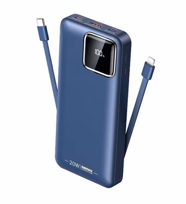 پاوربانک وایرلس ریمکس 22.5W مدل RPP-513 ظرفیت 20000 میلی آمپر ساعت