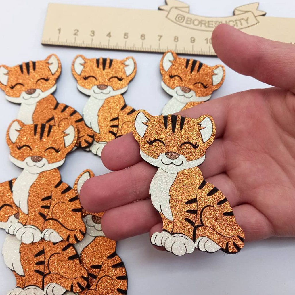 ببر اکلیلی 6سانت