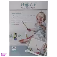 کاغذ فتو گلاسه 150 گرم ولف سایز A3