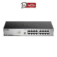 سوییچ 16 پورت 10/100/1000 دی-لینک مدل DGS-1016D - دنیای شبکه برتر