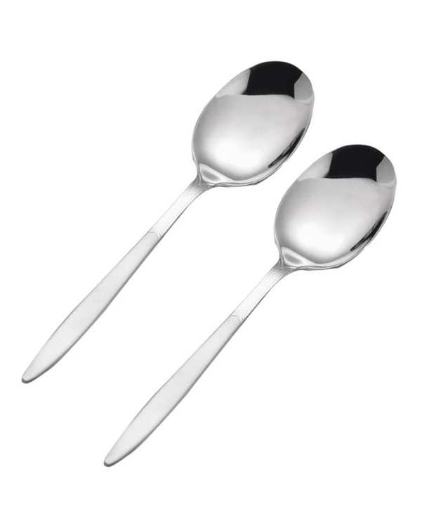 قاشق خورشت خوری استیل جی فی نی GIFFINI مدل 022 مجموعه 2 عددی