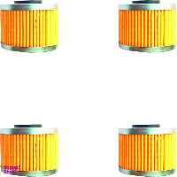 فیلتر روغن موتورسیکلت مهرو مدل MS2140P1604 مناسب برای ان اس 160 بسته 4 عددی