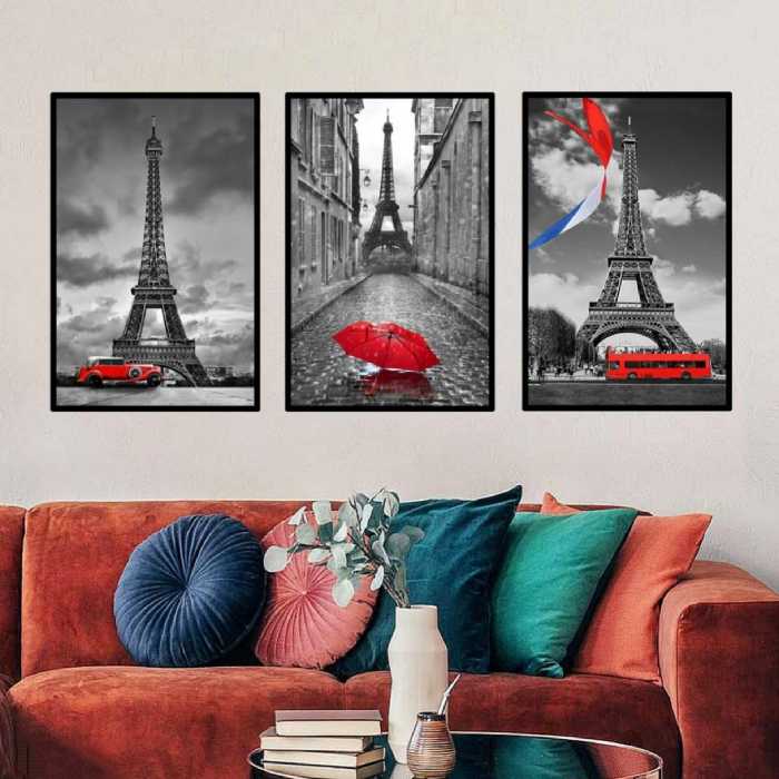 تابلو دکوراتیو 3تیکه کد 758