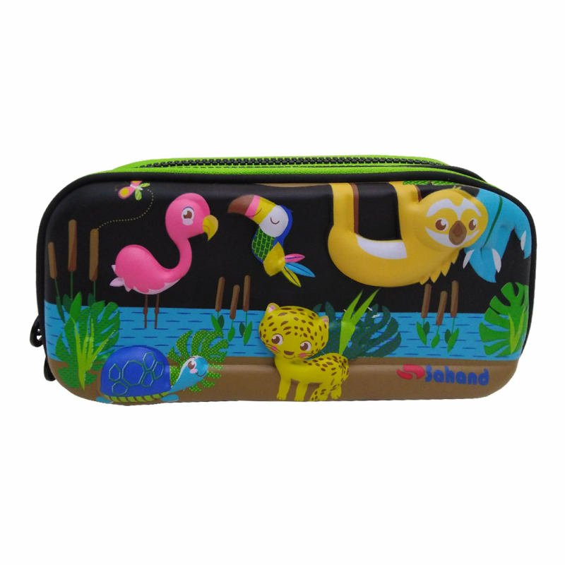 جامدادی برجسته سهند طرح جنگل مشکی  ارسال رایگان 