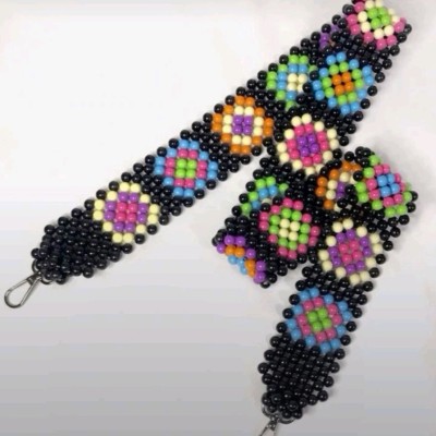 بند کیف مرواریدی مدل فول کالر