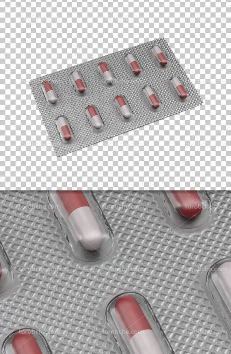 عکس ورق کپسول دوربری | گرافیک با طعم تربچه