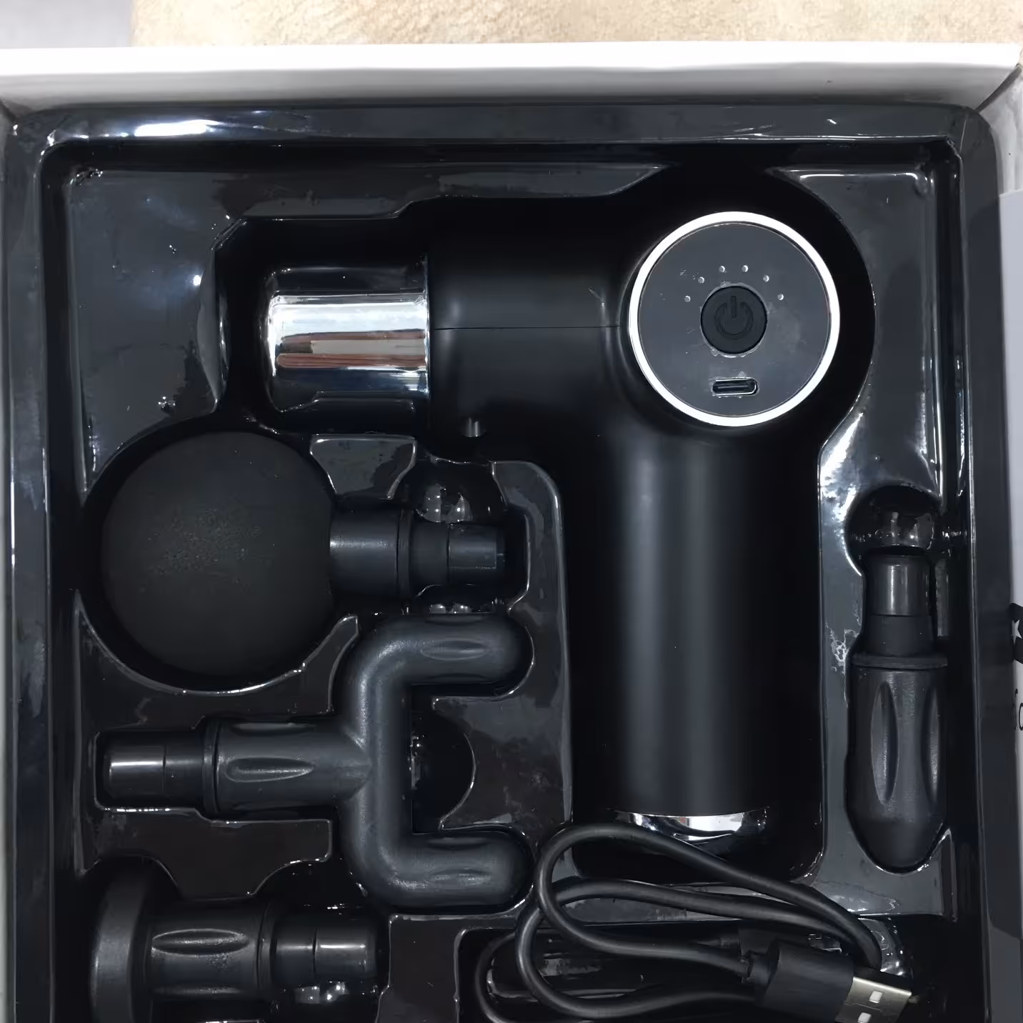 ماساژور شارژی سفارش اروپا با 4 کله مختلف