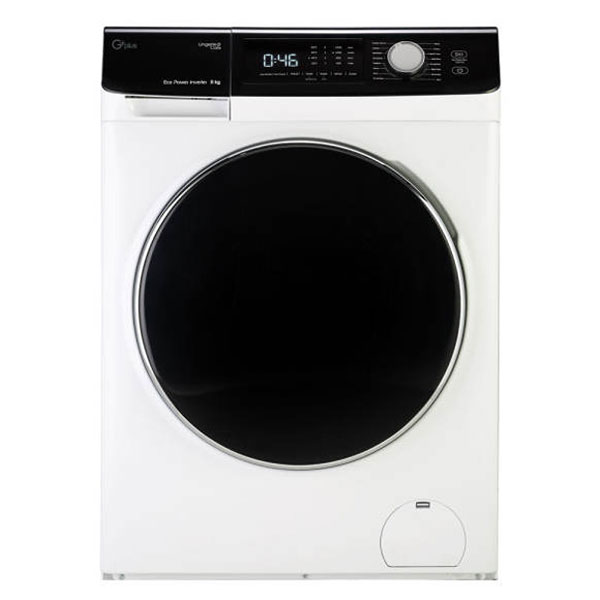 ماشین لباسشویی جی پلاس مدل GWM-K846W ظرفیت 8 کیلوگرم