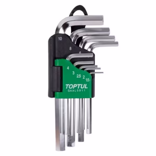 مجموعه 9 عددی آچار آلن تاپ تول مدل GAAL0910

