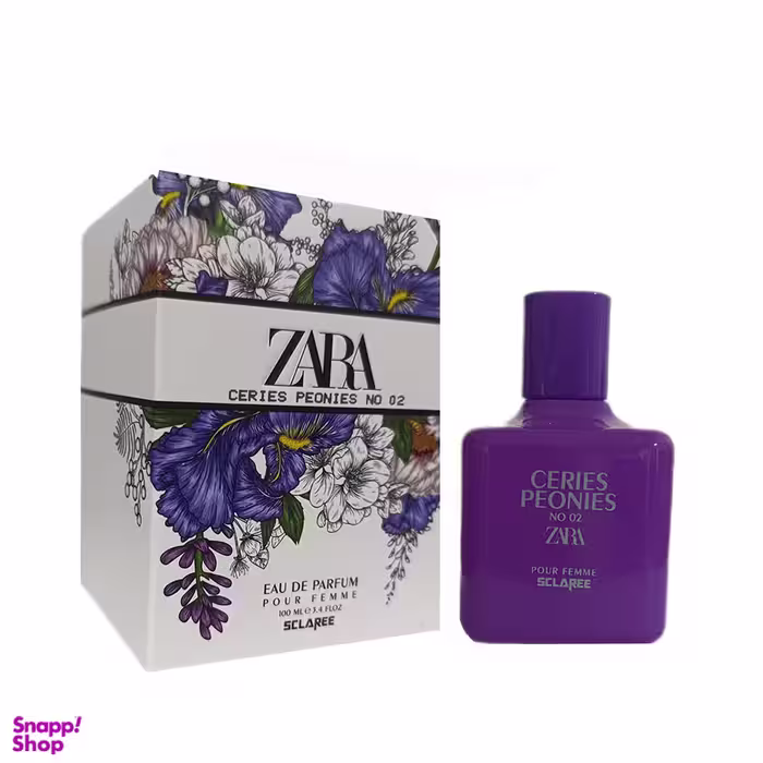 ادوپرفیوم زنانه اسکلاره مدل Zara Ceries Peonies NO02