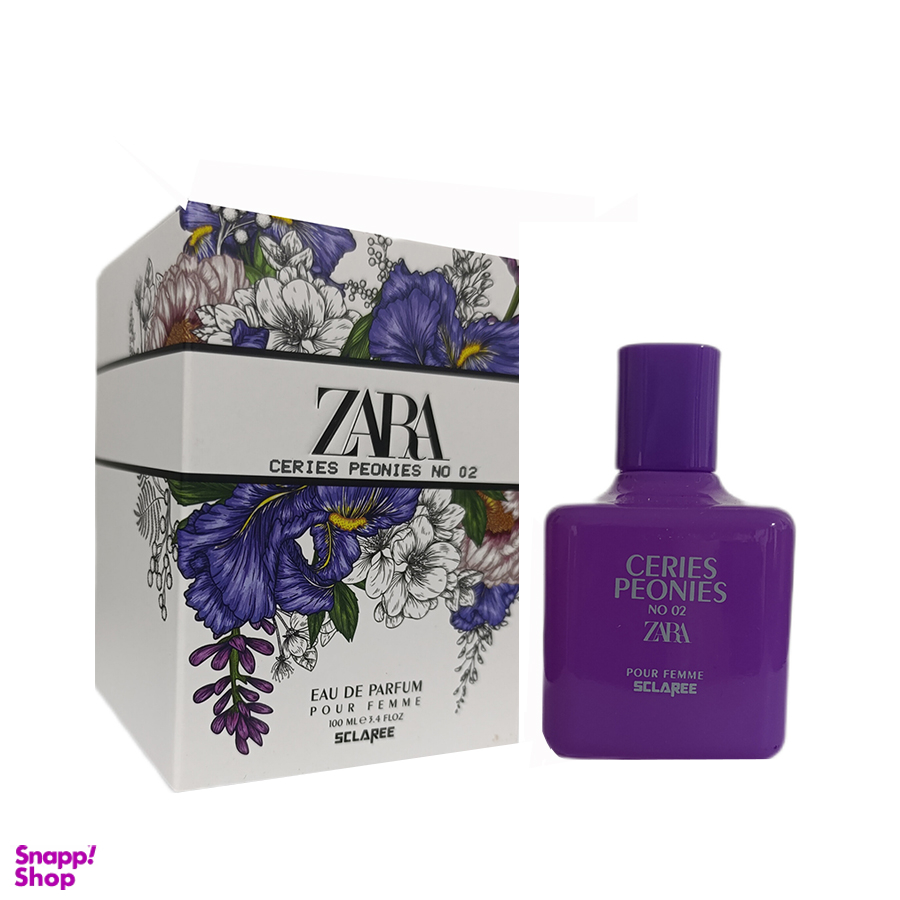ادوپرفیوم زنانه اسکلاره مدل Zara Ceries Peonies NO02