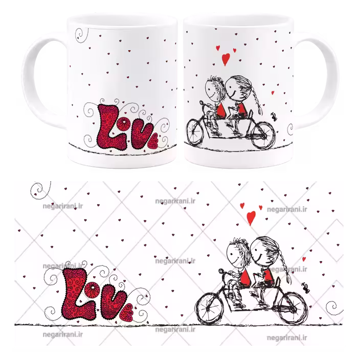 ماگ Love مدل AH 64