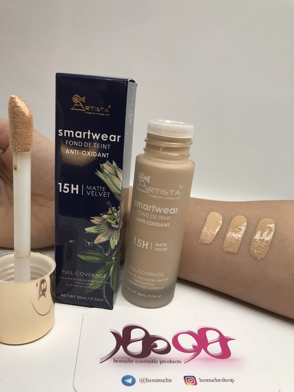 کرم پودر حرفه ای اسمارت ویر آرتیستا شماره 03 حجم محصول 30 میل - ARTISA